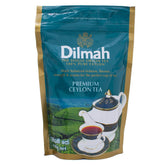Dilmah front packaging showing resealable pouch and 400g size, ensuring freshness
