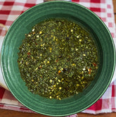 Disco Queen pouch front view showing label and size, highlights convenience