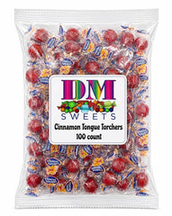DM Sweets close-up of glossy shell highlighting smooth finish benefit: eye-catching shine