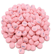 DM Sweets front packaging showing resealable bag and 1.5 lb label, ideal for events