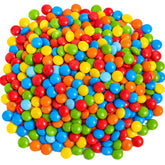dm sweets front packaging showing resealable bag and bright colors for easy storage