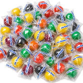 DM Sweets front of bag showing colorful jawbreakers and convenience