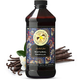 DOCTOR VANILLA ARTISANAL front bottle showing volume and alcohol-free badge