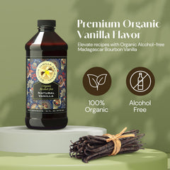DOCTOR VANILLA ARTISANAL pouring close-up showing smooth vanilla texture and easy dosing