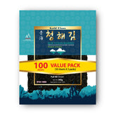 DOKDO SUPPLY front packaging showing 100 full roasted nori sheets and brand clarity