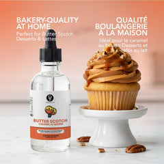 Dolce Flav drops added to buttercream for consistent butterscotch flavor