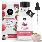 Dolce Flav front bottle image showing packaging and 2 oz size benefit