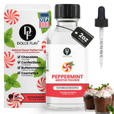 Dolce Flav front bottle showing label and size for clear identification and benefits