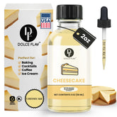 Dolce Flav front bottle view showing compact 2 oz size and label benefits