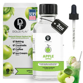 Dolce Flav front packaging showing compact 2 oz bottle and secure cap benefit