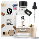 Dolce Flav front label shows product name and cinnamon-rice flavor benefits