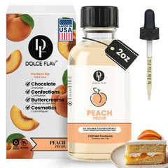 Dolce Flav front label showing product name and size for clear identification and trust