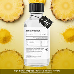 Dolce Flav extract blending into cake batter, ensuring even pineapple flavor