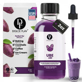 Dolce Flav front label showing product name and dropper for clear identification and trust