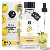 Dolce Flav front label showing product name and size for clear identification
