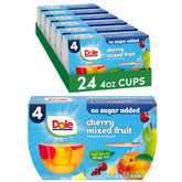 Dole front packaging showing 24-pack and convenience benefit