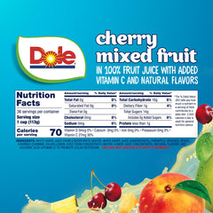 Dole close-up of fruit pieces and texture, appealing freshness