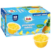 Dole front packaging showing 12-pack and product branding for easy recognition