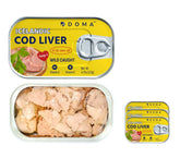 DOMA front can shot showing packaging and clean sourcing benefit