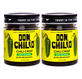 Don Chilio front packaging showing mild jalapeño crisp, clear product branding and benefit