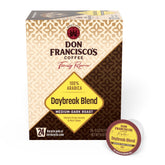 Don Francisco's front packaging showing 24-count box and convenience
