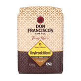 Don Francisco's front packaging showing 18 oz bag and branding, highlighting freshness.