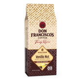 Don Francisco's front packaging showing 12 oz bag and aroma benefit