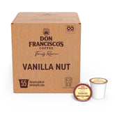 Don Francisco's front packaging displayed showing 55-count and flavor
