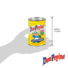 Don Pepino sauce on spoon displaying smooth texture and spreadable consistency