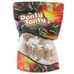 Donty-Tonty caramels in a candy bowl, ready for sharing and entertaining