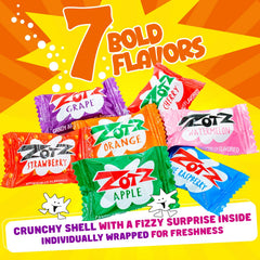 Donty-Tonty cross-section of candy showing fizzy center and surprise sensation
