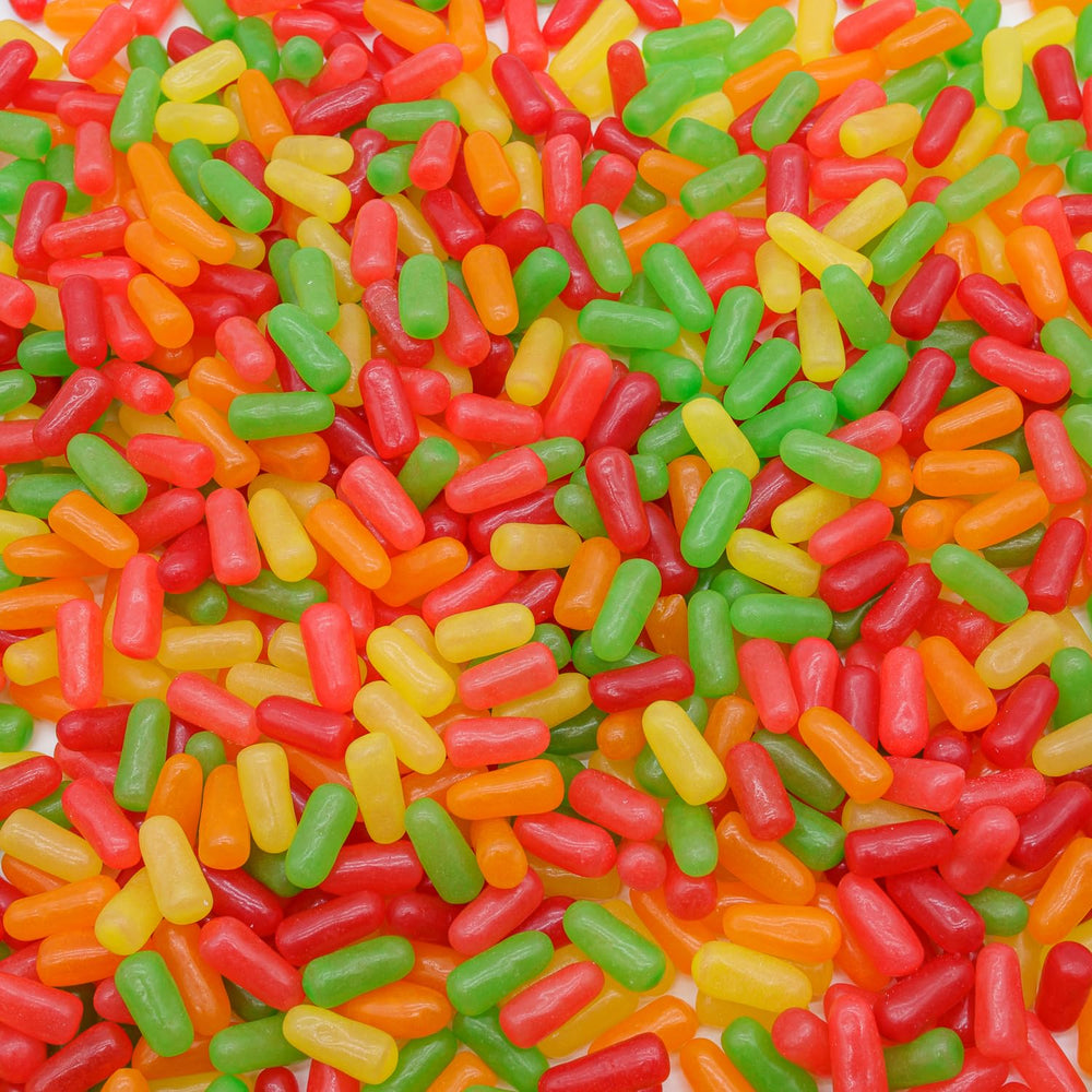 Donty-Tonty front bag view showing label and colorful jelly beans for easy selection