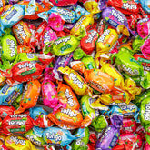Donty-Tonty front packaging showing 2 lb bag and assorted flavors, convenient bulk supply