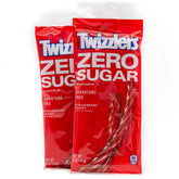 Donty-Tonty front packaging showing four 5 oz strawberry sugar free bags, convenient for sharing