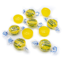 Donty-Tonty candy held in hand for scale showing one-pound quantity and convenient single-serve benefit