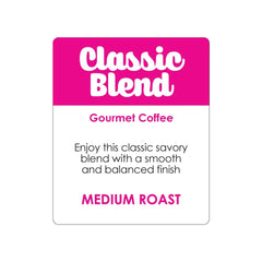 Donut Café ground coffee texture close-up showing roast quality