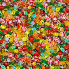 Dooboe close-up of individually wrapped candies highlighting cleanliness and freshness