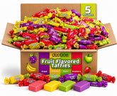 Dooboe front packaging showing 5 lb bag and colorful wrappers for easy serving