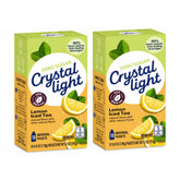 Doofie Deals Crystal Light front box showing lemon iced tea branding and convenience