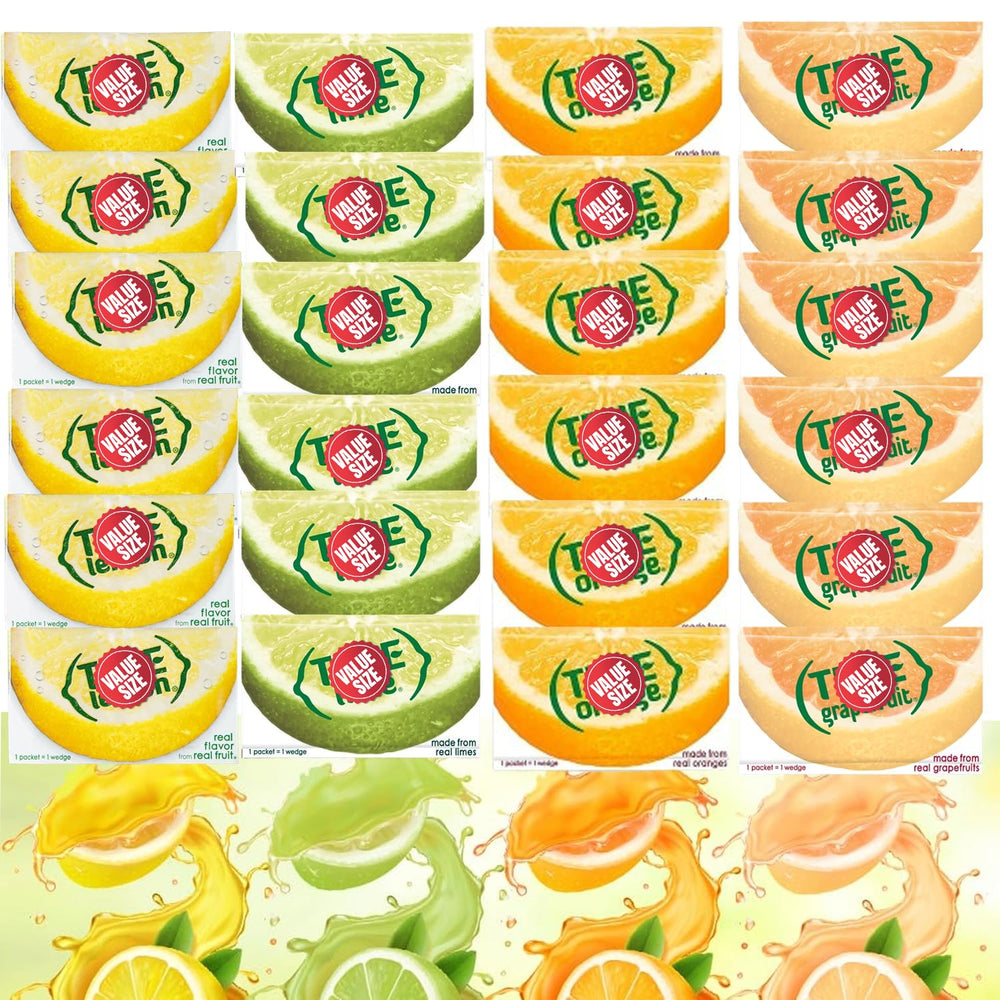 Doomi Truae front packaging showing variety pack and packet count for convenience