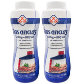 Dos Anclas front packaging showing two shakers and clear branding for easy identification