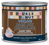 Double Donut Coffee front canister shows branding and product benefit