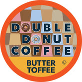 Double Donut front packaging showing 24-count box and flavor benefit