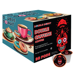 Double Donut front packaging showing 80 count and bold branding benefit convenience