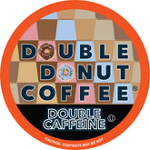 Double Donut front packaging showing 48-count pods and bold branding benefit quick selection
