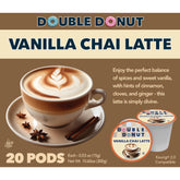 Double Donut front packaging showing product and easy brewing benefit