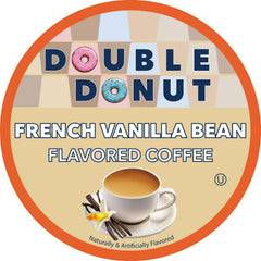 Double Donut single pod top view demonstrating Keurig compatibility and easy use