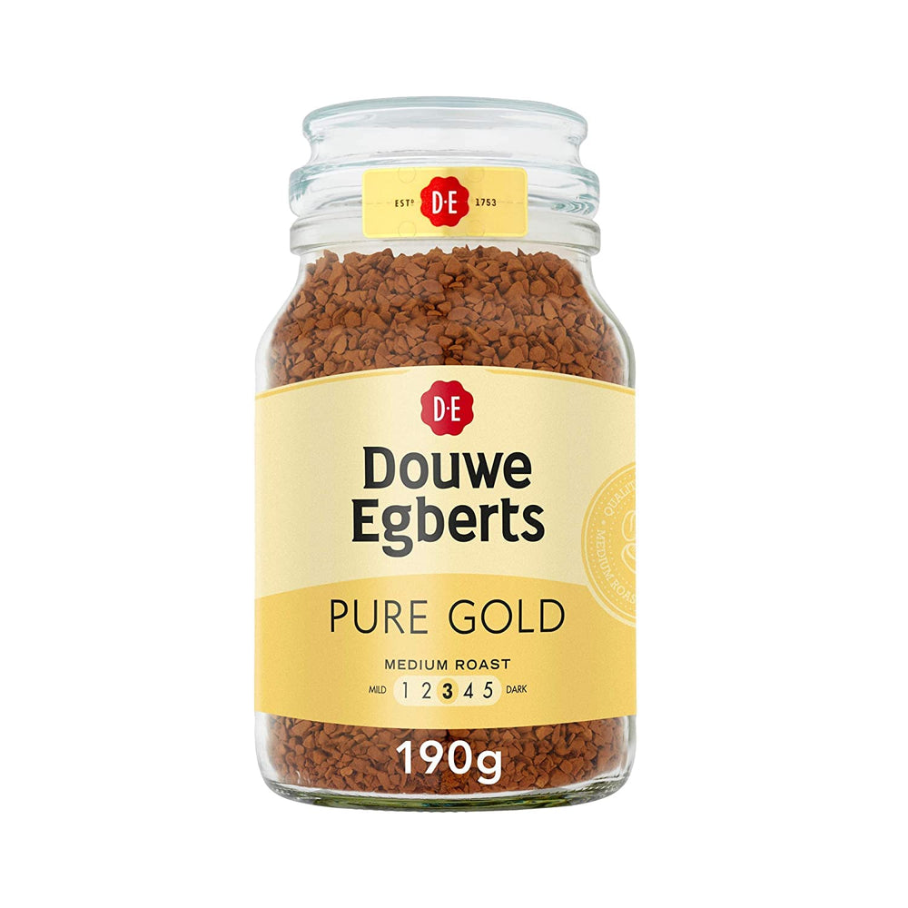 Douwe Egberts front packaging showing brand and easy daily coffee
