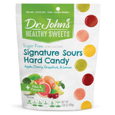 Dr. John's front of bag showing branding and features for quick selection