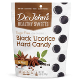 Dr. John's front package showing resealable pouch and nutritional highlights